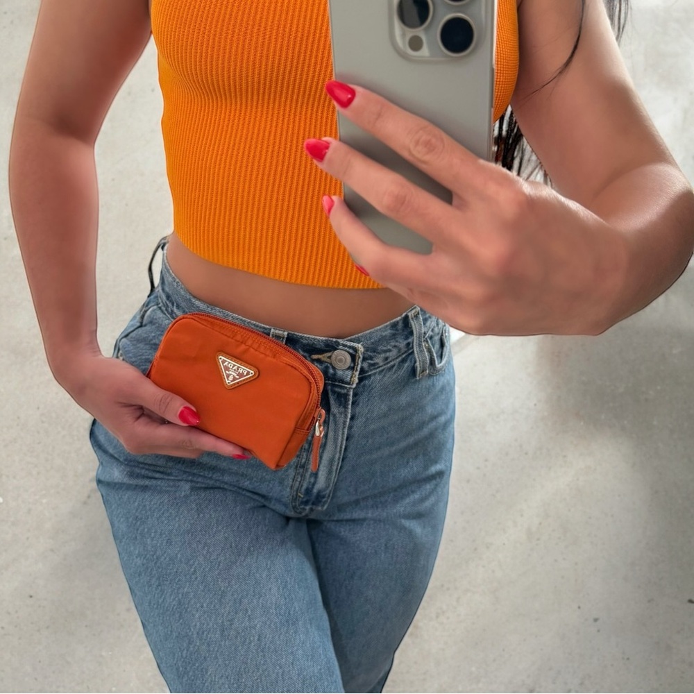 Prada Small Re-Nylon Wallet with Authenticity card included